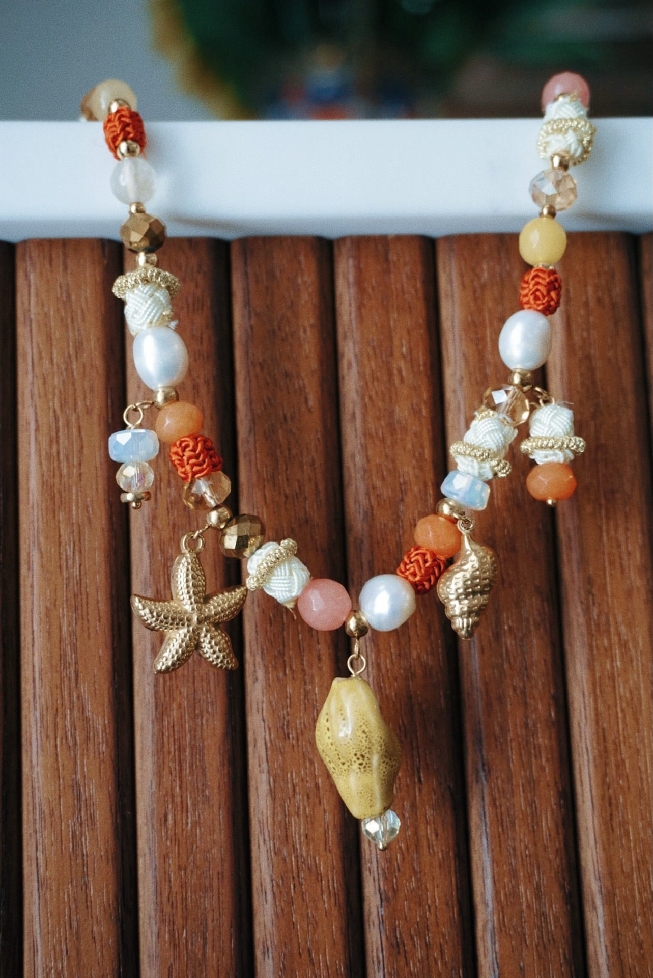 Sunset Reef Charm Necklace