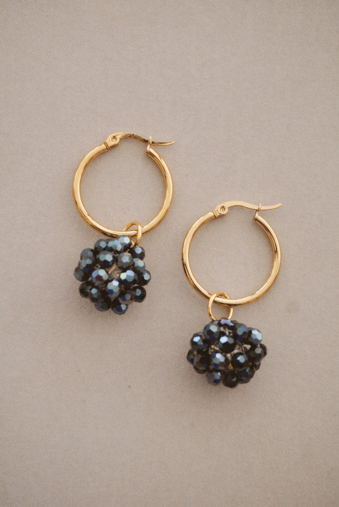 Eclipse Berries Hoop Earrings