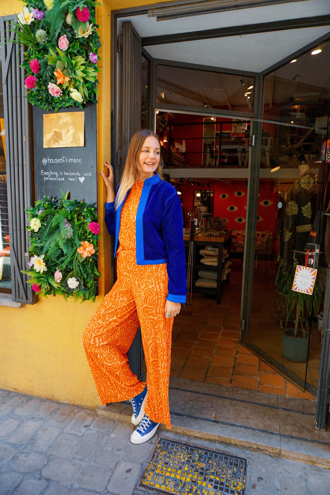 The Velvet Crush Jacket - Royal Blue