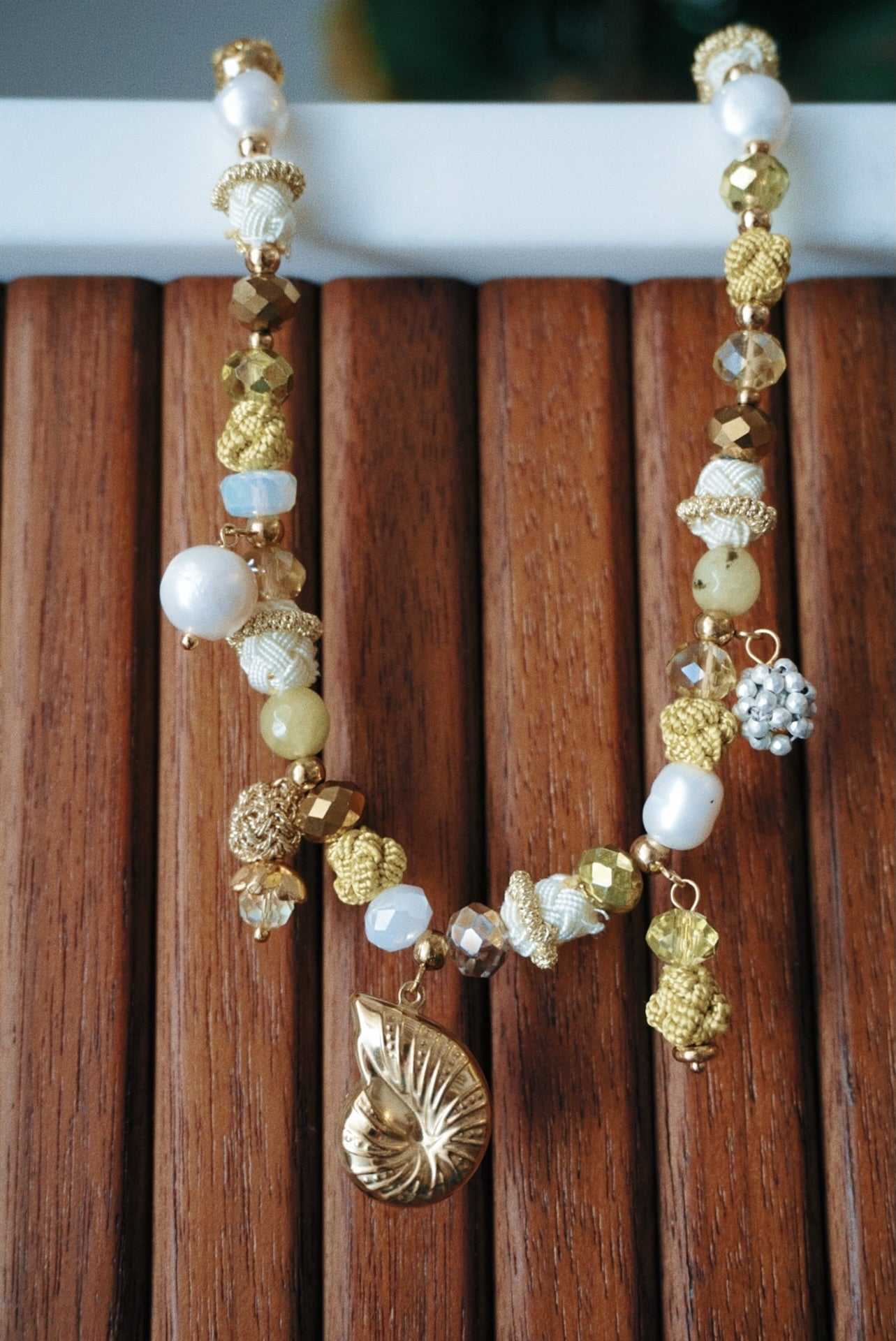Sunwashed Charm Necklace