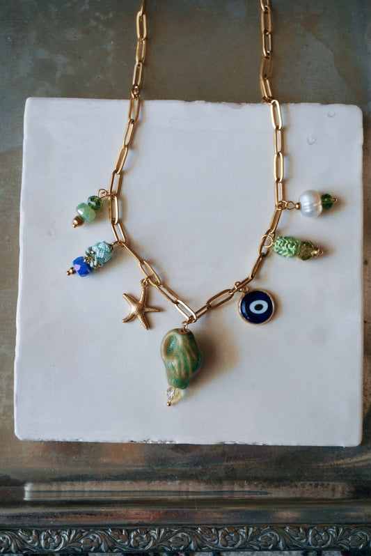 Ocean Treasure Charm Necklace