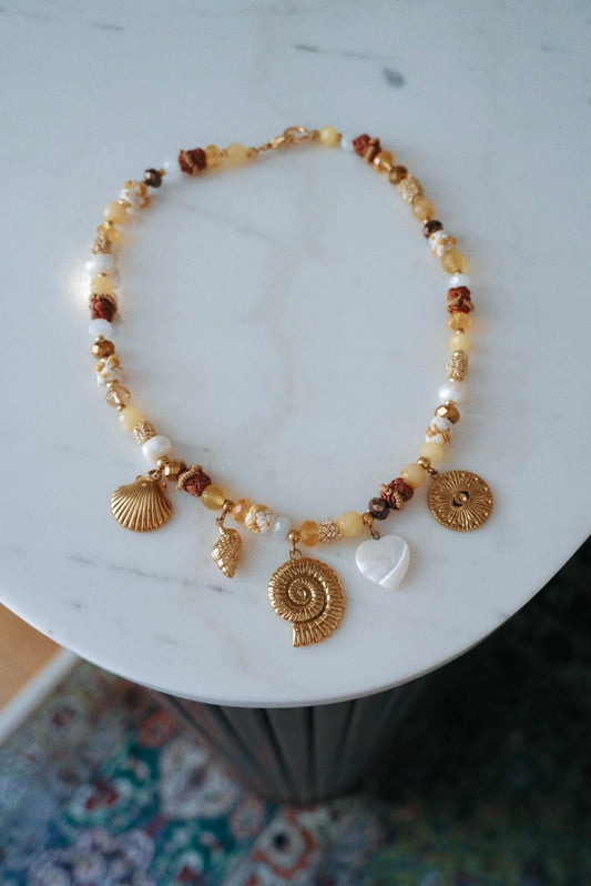 Summer Keepsake Charm Necklace