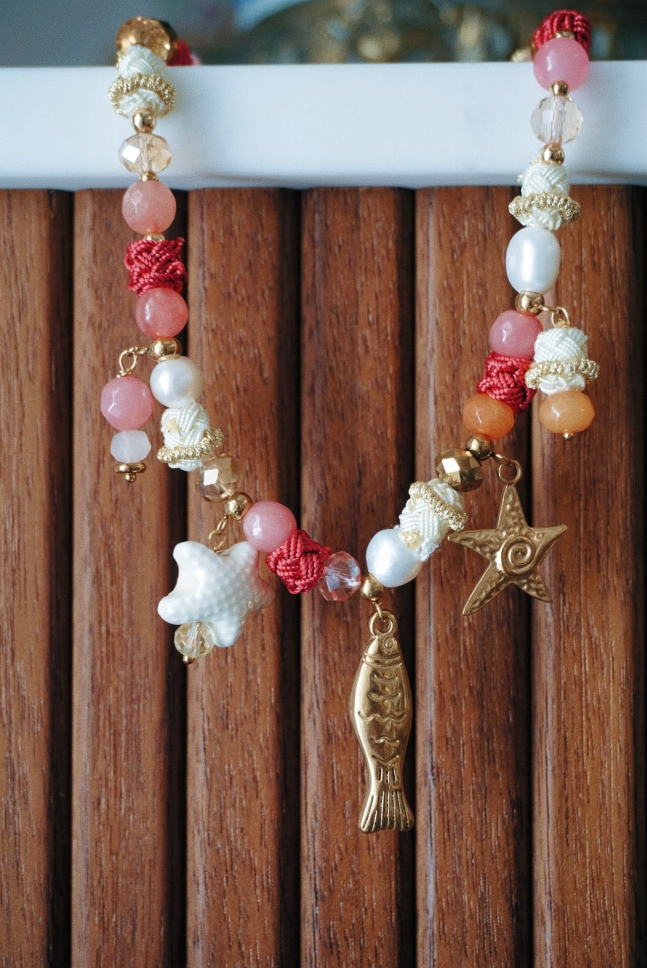 Coral Coast Charm Necklace