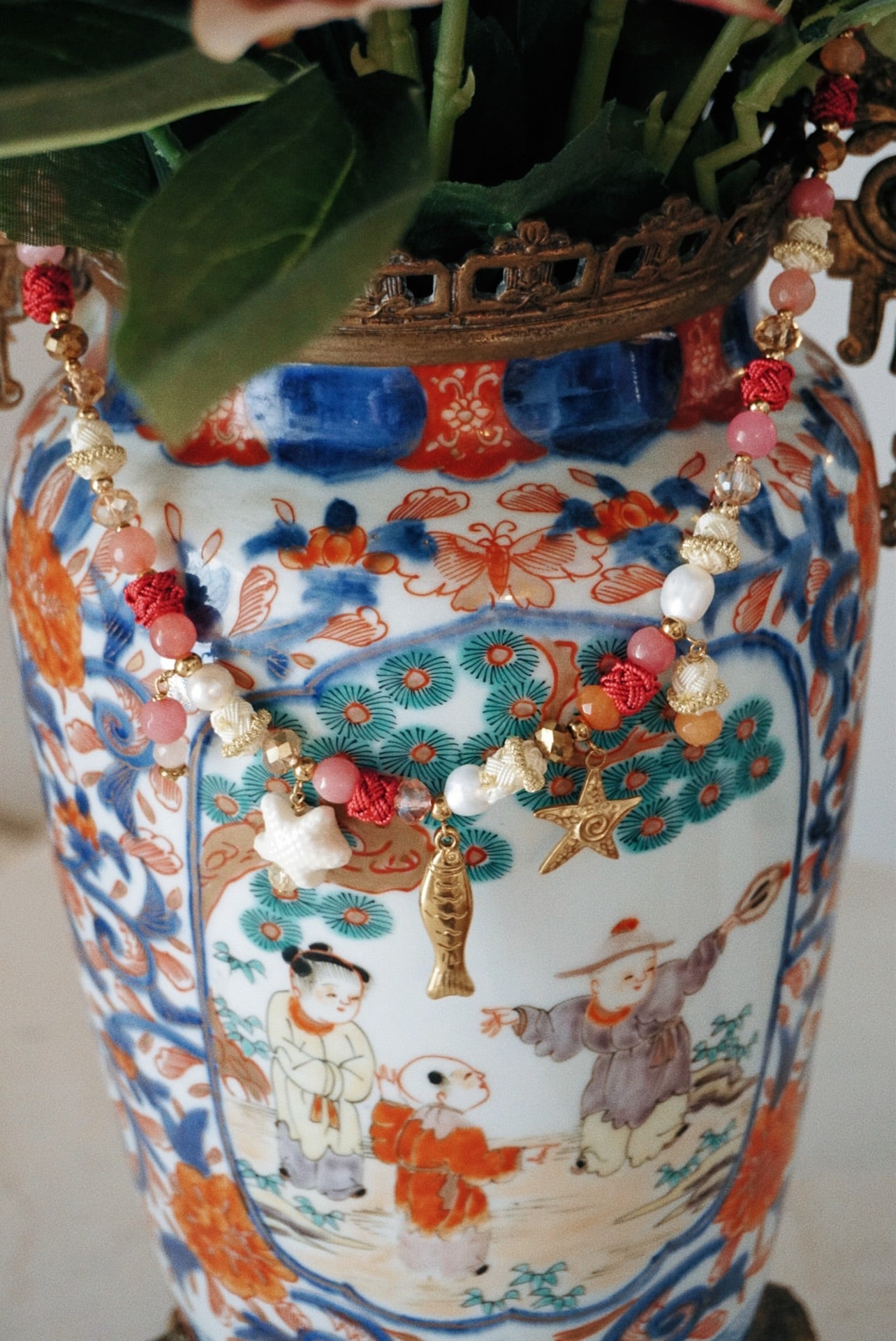Coral Coast Charm Necklace