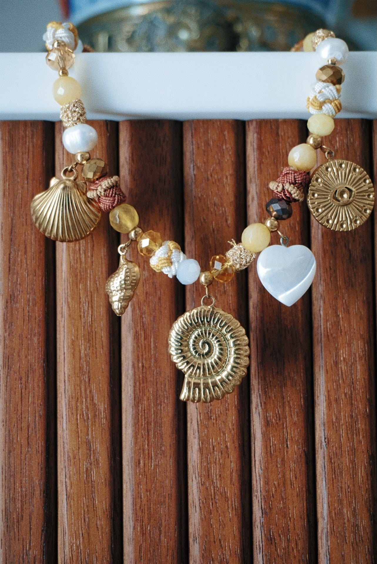 Summer Keepsake Charm Necklace