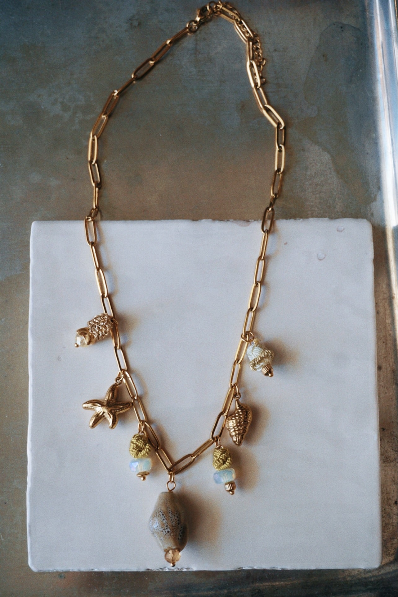 Salt & Sand Charm Necklace