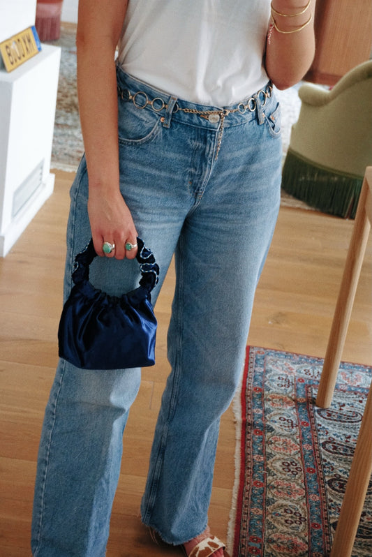 Moonlight Velvet Bag