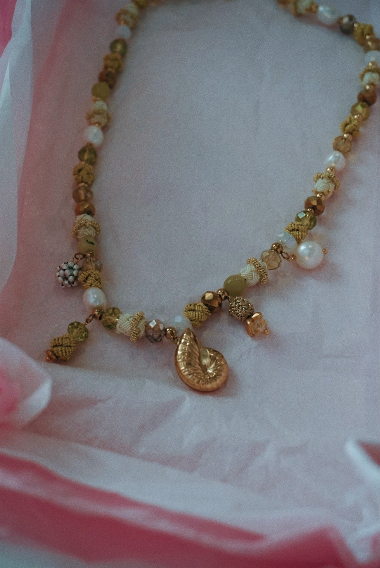 Sunwashed Charm Necklace