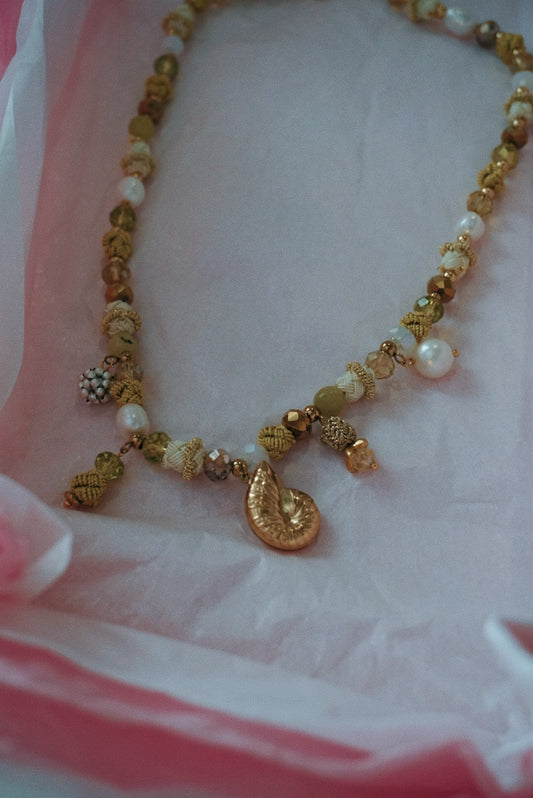 Sunwashed Charm Necklace