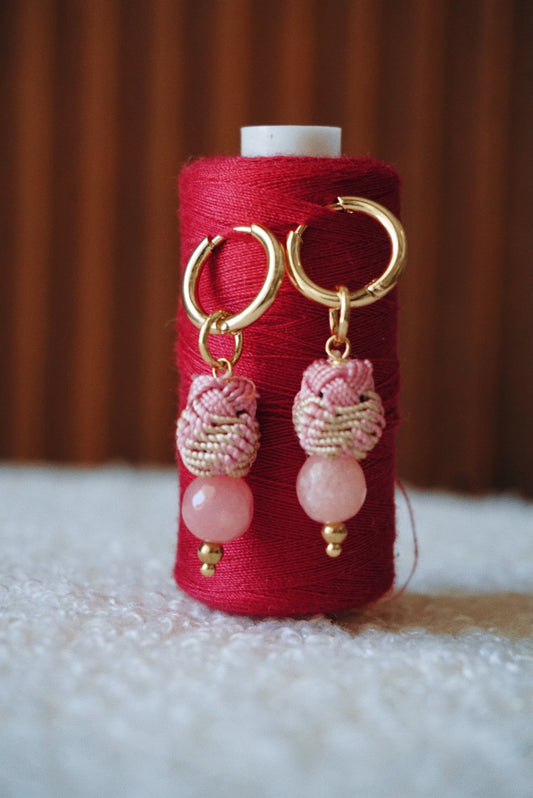 Mallorca Blush Earrings