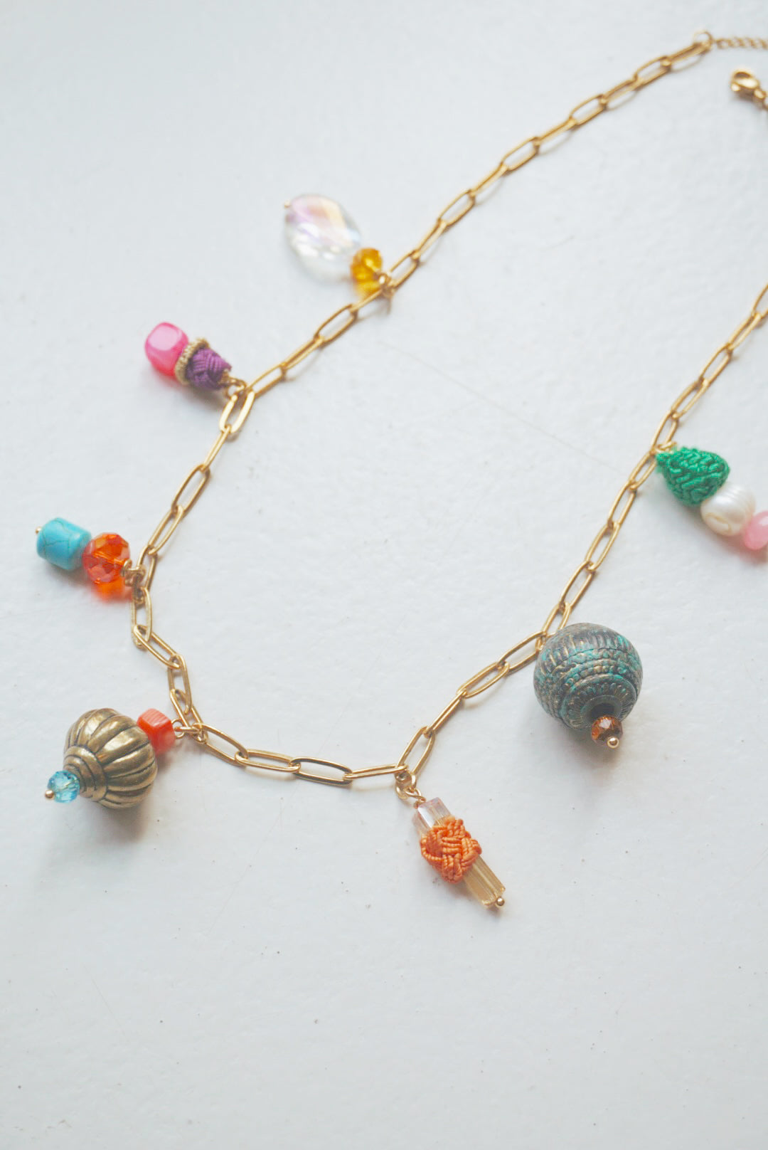 Tutti Frutti Charm Necklace