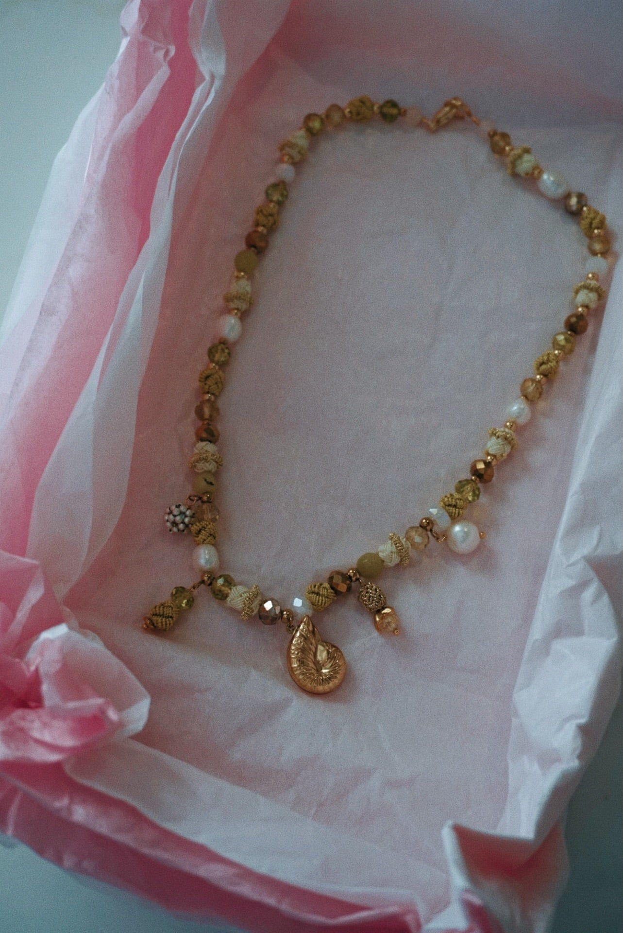 Sunwashed Charm Necklace