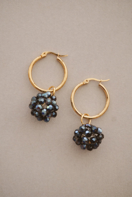 Eclipse Berries Hoop Earrings