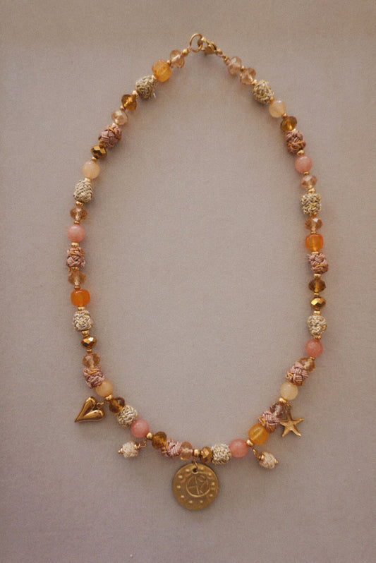 Golden Hour Charm Necklace