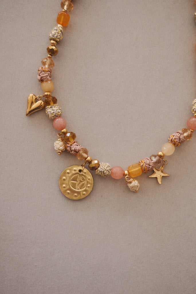 Golden Hour Charm Necklace