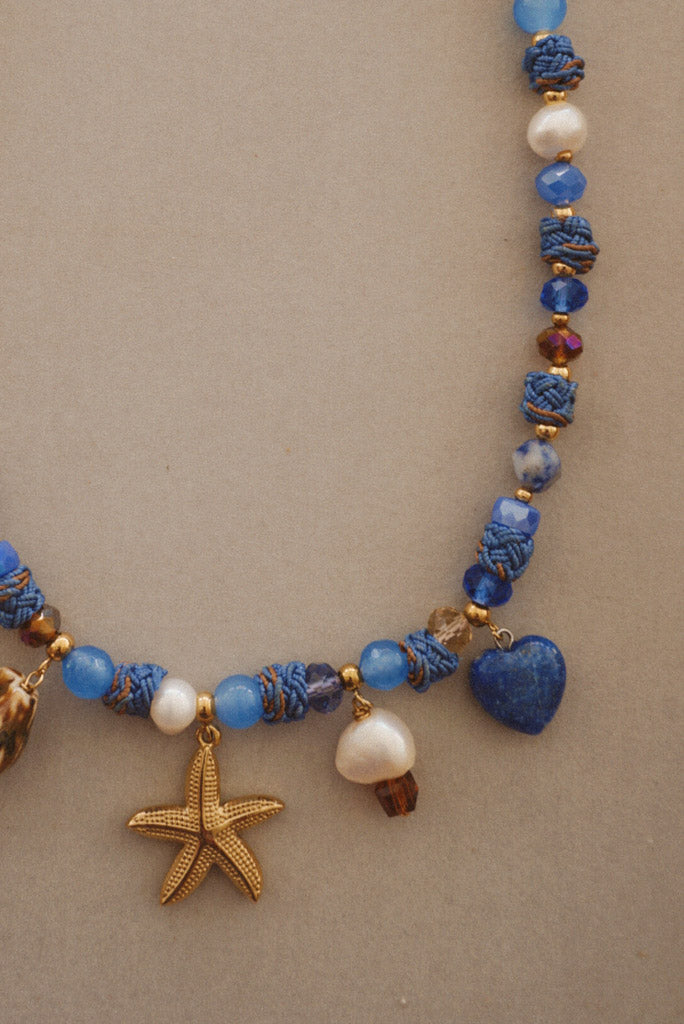 Sea Whispers Charm Necklace