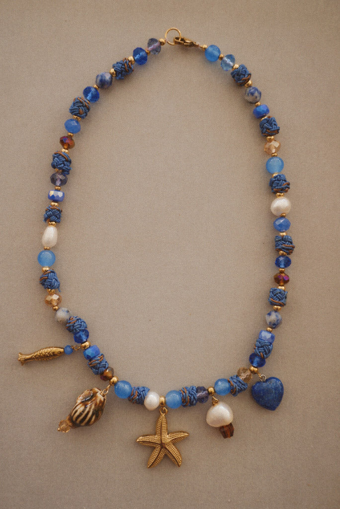 Sea Whispers Charm Necklace