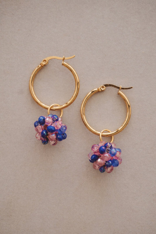 Candy Sky Hoop Earrings