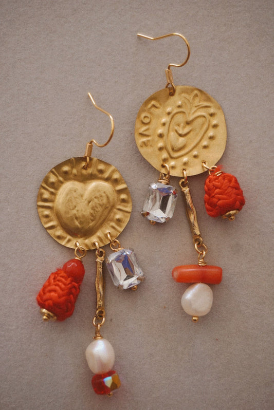 Amour Rouge Earrings