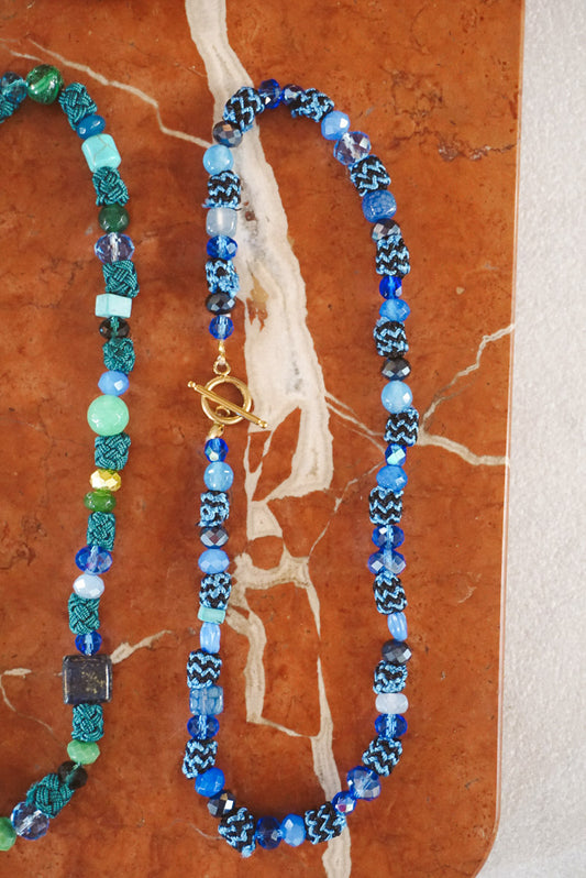 Blue Muse Necklace