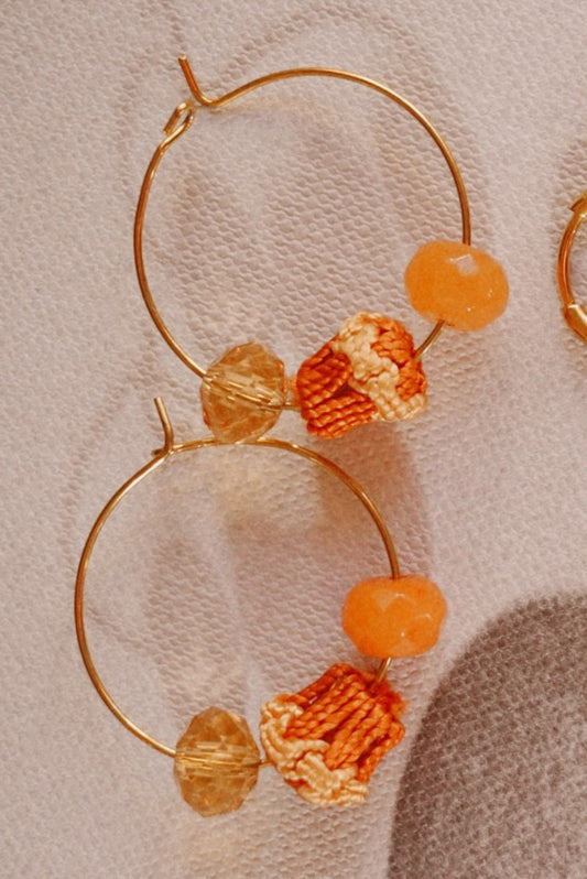 Mandarine Hoop Earrings