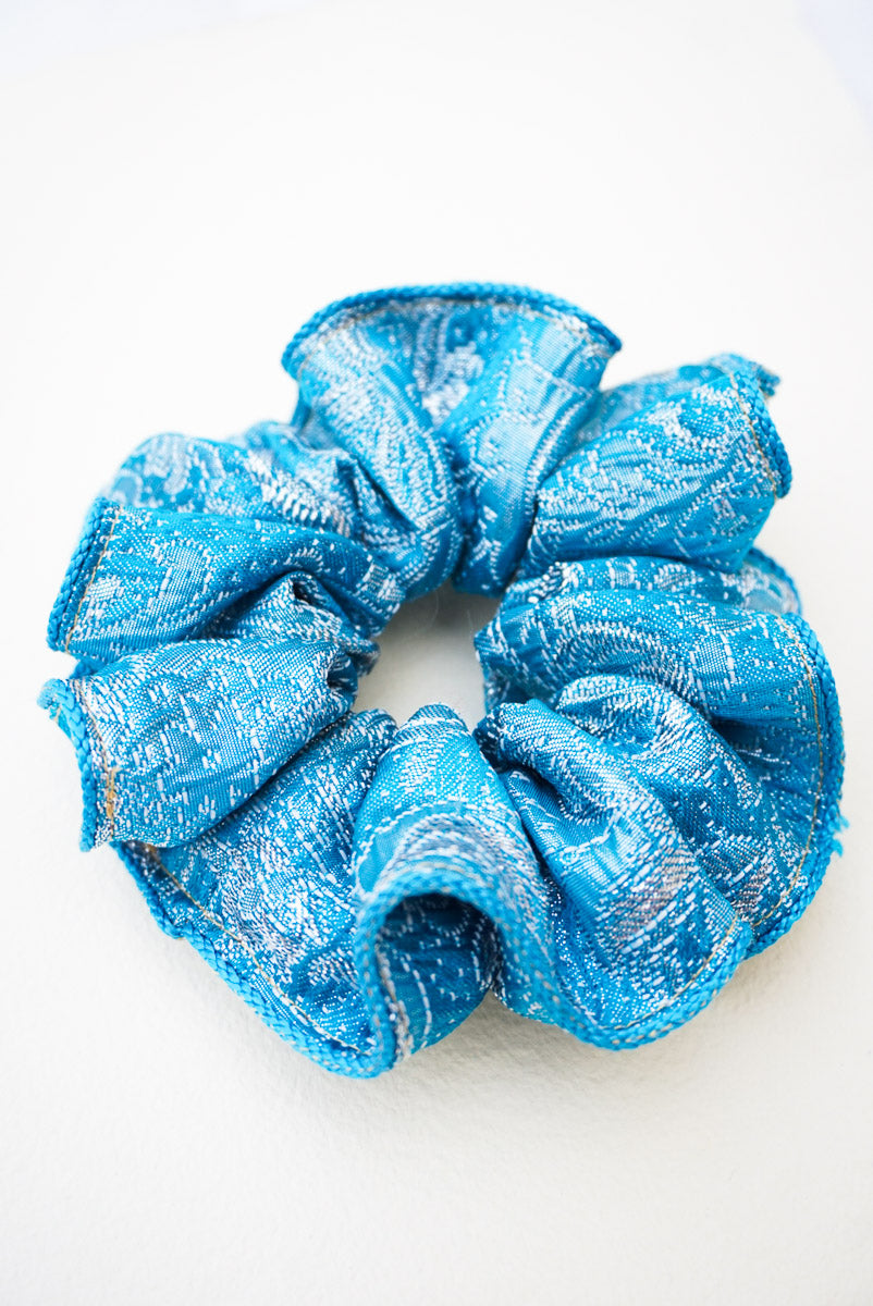 Turquoise Dream Scrunchie